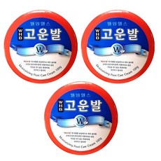 웰빙헬스 WHB고운발100g-1통, 1개입, 3개, 100g