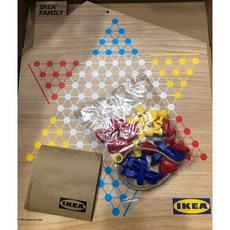 IKEA CHECKER PINBOARD 家庭磁鐵跳棋桌遊 (IKEA卡友商品), 多色, 1個