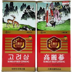 캔삼 정농삼 고려삼 300g 대편 11-20뿌리 홍삼 대한민국특산품, 1개