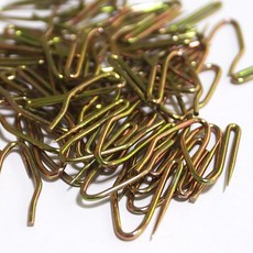 윈샵 커튼 부자재세트 노드릴 무타공 모음 스냅 브라켓 부속품, 커튼핀_골드(20개), 1개