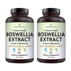 AMANDEAN 보스웰리아 Boswellia 120캡슐 2개