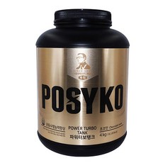 [파시코] 파워 터보 탱크 4kg, 딸기맛 1개, 1개