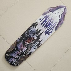 馬德里進口長板板面 雪怪版畫 (長92cm 寬24.5cm) 加楓玻璃纖維, 如圖所示, 1個