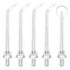 비트바에 C2 / C5 / C6 물 치실 교체 팁 보관 케이스만 호환되는 구강 관개기 제트 팁 교체용 팁 C2 / C5 / C6 물 치실, 3 4 Pocket Tips++1 Tongue scra