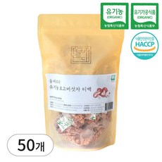 올바르다 유기농 표고버섯차 50티백, 1개, 50개입, 1g