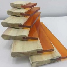 저렴한 1pc 실크 스크린 인쇄 스퀴지 잉크 스크레이퍼 알루미늄 에멀젼 특종 코팅기 도구, 10cm 스쿱 코터, 1개