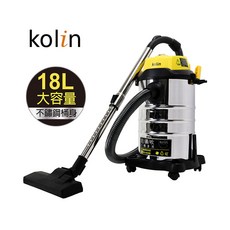 kolin歌林 18L 不鏽鋼桶身 乾濕吹吸塵器 KTC-UD1808