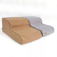 강아지 웨이브 쾌속 2단 1P 애견 슬개골 관리 스텝, 그레이, 개