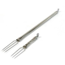 급식실 호텔 뷔페 고기건지기용 대형포크 세척편리한 요리포크 깔끔한, 1개, 대