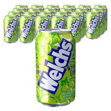 웰치스 청포도, 355ml, 18개