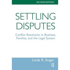 Settling Disputes: Conflict Resolution in Business Families and the Legal System Hardcover, Routledge, English, 9780367319489