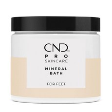 CND Pro Skincare 발용 굳은살 스무더 발 뒤꿈치의 피부를 부드럽게 함 건조한 피부용 무향 290ml(10.1온스), 미네랄 배스