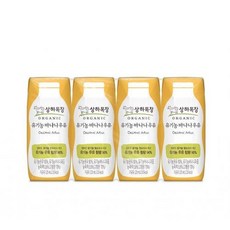 상하목장 유기농 바나나우유, 125ml