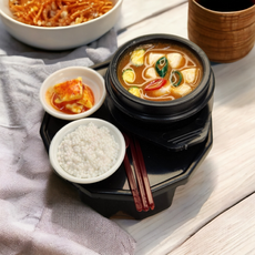 국산 납골당 꾸미기 핸드메이드 된장찌개 상차림 장식 봉안당 추모장식 김치 공기밥 음식 모형 잔치음식 제사음식 제사상 백반 추모 기억 성묘 명절, 혼합색