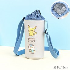 韓國正版 POKEMON 皮卡丘精靈寶可夢不鏽鋼學習筷餐盤組，兒童餐具，左右手適用，可換造型, 1個, 水壺背袋 和平, 黃色