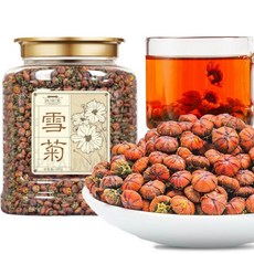 프라즈냐 신장 곤륜산 100% 천영 꽃차 설국화 국화차, 1개, 1개입, 200g