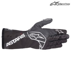 Alpinestars Tech 1-K Race S. V2 兒童賽車手套 黑灰, 黑灰,S, 1個