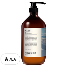 부케가르니 나드 리페어링 퍼퓸드 트리트먼트 화이트머스크향, 1L, 7개