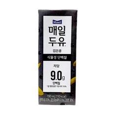 매일두유 검은콩 190mlx12팩x2곽, 24개, 190ml