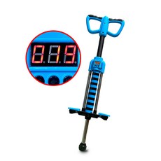[한토이] NEW 스카이콩콩 점핑스틱 카운터 사운드기능, 블루100(30kg 이상), 1개