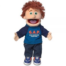 35.6cm(14인치) God Answers Prayers Peach Boy 기독교 사역 손 인형, 35.6cm(14인치) God Answers Praye