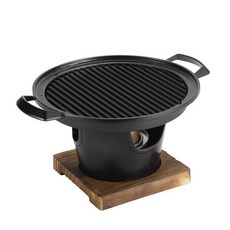 가정용 고체연료화로 불판 세트 1인미니화로 미니캠핑화로