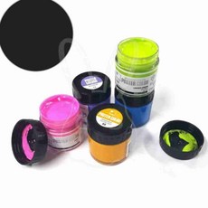 학생용 취미미술 포스터칼라 40ml 흑색 불투명 포스터물감 1p