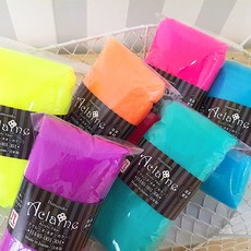 태양이네 네온 아크레누 아크릴솜 양모, 1개, 네온옐로우