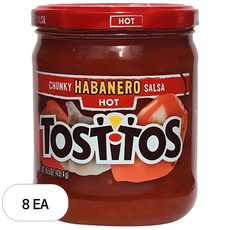 토스티토스 하바네로 살사소스, 439.4g, 8개
