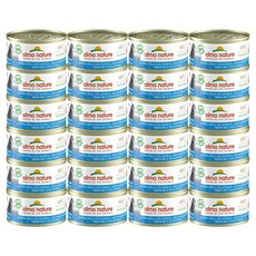 알모네이쳐 고양이 주식캔, 70g, 참치, 24개