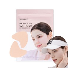 모델로 UVB 99.9% 자외선차단 선패치 쿨링 하이드로겔 와이드 골프 썬패치 (1세트 5회분), 1개, 5g