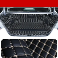 도요타 캠리 XV70 용 가죽 자동차 트렁크 매트 2018-2020 2021 20222 2023 오염 방지 보호대 트레이, 04 full cover