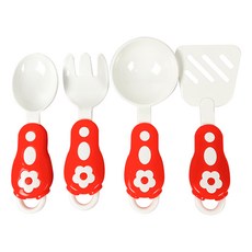 플레이맥스 내 마음대로 초이스 과일자르기 78종 주방놀이 소꿉놀이, 63국자+뒤지개+숟가락+포크, 1개