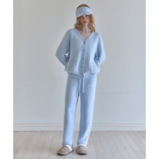 [레이지지] 스윗 드림 플러피 가디건 팬츠 세트 스카이
