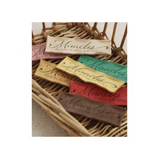 퀼트스타 미라클 워싱 가죽라벨, 4 인디핑크, 1개