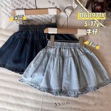 現貨童裝 快速出貨 童趣小姐 牛仔短褲-褲裙女童 門市大量現貨 - 女童/男童/小童/中童/大童褲