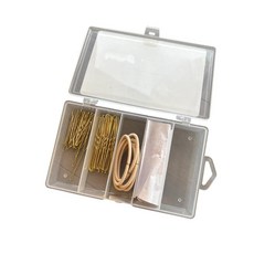 Beyond the Barre USA 프리미엄 발레 번 키트 - 바비 핀 머리핀 헤어네트 및 고무줄 포함 댄스 리사이틀 대회 공연 수업에 적합 필수 댄서 헤어