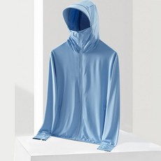 女生長袖連帽防曬外套 冰絲涼感 速乾 抗UV