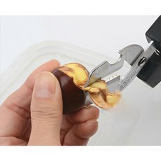 쉬운 명절 밤까기 다용도 17cm 밤 가위 알밤 칼집 껍질 까는 도구 생밤 깍기 기계 칼