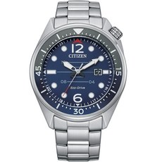 CITIZEN 星辰 光動能潮男時尚大三針手錶 夏季送禮推薦-藍 AW1716-83L