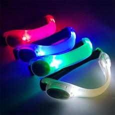 다용도 세이프티 LED 라이트 밴드 라이트밴드 안전밴드 LED안전밴드 안전띠 야광띠 야광밴, 녹색