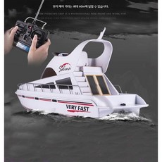 RC보트 원격제어 무선 리모콘 스피드 고속 요트 레이싱 배 물놀이 고성능 초소형, 1개
