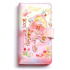 Hayeongine 魔法少女裝飾迷你筆記本, 粉紅漿果