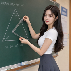 각도자 각도조절 접이식 30cm 플라스틱 자 직자 직선자, 1개, 단일
