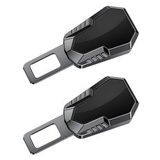 어반카 프리미엄 연장 안전벨트 클립, 블랙, 2개