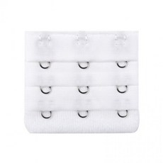 3단 브라 연장 후크 흰색 브래지어 브레지어 연결 연결끈 고리 속옷 길이 탈부착