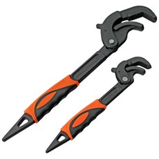 진주바다 매직렌치 만능렌치 파이프 스패너, 만능렌치 대형 14인치 (27~63mm), 1개