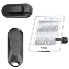 HTTWCOD RF 리모컨 페이지 터너 킨들 페이퍼화이트 액세서리 아이폰 아이패드 안드로이드 태블릿용 전자책 만화 독서 소설 사진 촬영, HTTWCOD RF 리모컨 페이지 터너 킨들 페이퍼화이