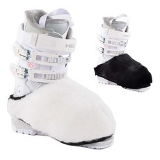 스키 부츠 커버 등산 하이킹 슈즈 플레이트 털 덮개, 1개, 1. S사이즈(28-34) 화이트