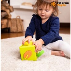【FatBrain】形狀對應方塊 矽膠積木玩具，寶寶啟蒙益智玩具，安全無毒，訓練手眼協調, 1個